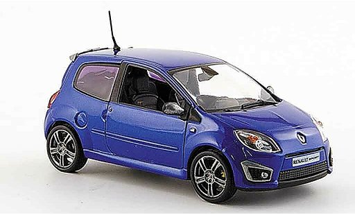 Renault Twingo RS 1/43 Norev azul 2008 coche miniatura