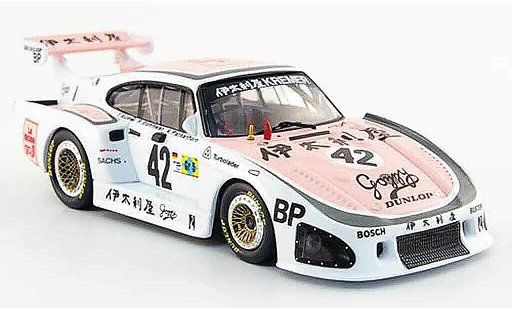 Porsche 935 1980 1/43 Fujimi K 3 No.42 BP Italien 24h Le Mans coche miniatura
