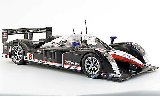 Peugeot 908 2007 1/18 Solido hdi fap no.8 le mans series coche miniatura