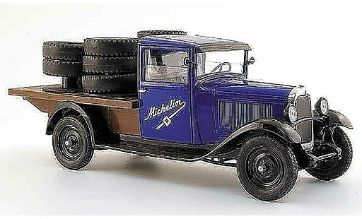Citroen C4 1930 1/18 Solido plataforma michelin con ladegut coche miniatura