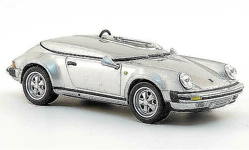 Porsche 911 Speedster 1/43 Solido Race Version gris 1987 coche miniatura