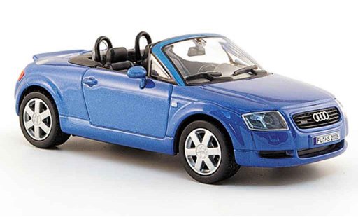 Audi TT roadster 1/43 Solido 8N azul 2004 coche miniatura