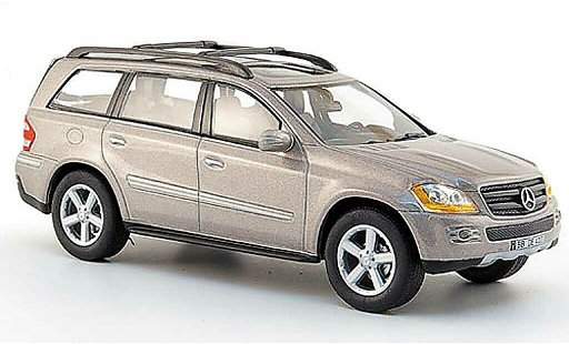Mercedes Classe GLK Base 1/43 Solido (X164) gris 2007 coche miniatura