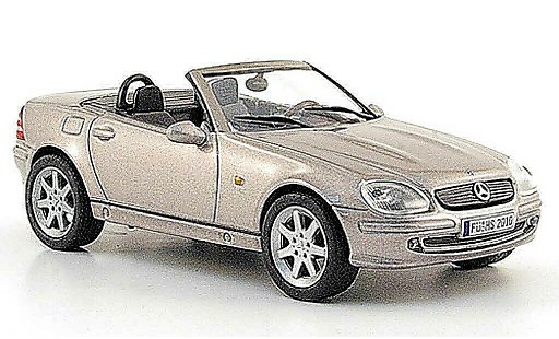 Mercedes Classe SLK Base 1/43 Solido (R170) grisgris 2003 coche miniatura