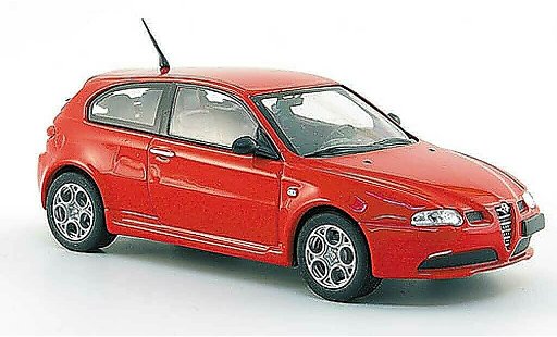 Alfa Romeo 147 gta 1/43 Solido rojo 2002 coche miniatura