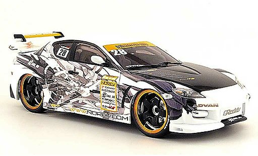 Mazda RX8 Base 1/18 Norev racing coche miniatura