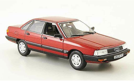 Audi 200 quattro berline 1/43 Norev rojo 1987 coche miniatura