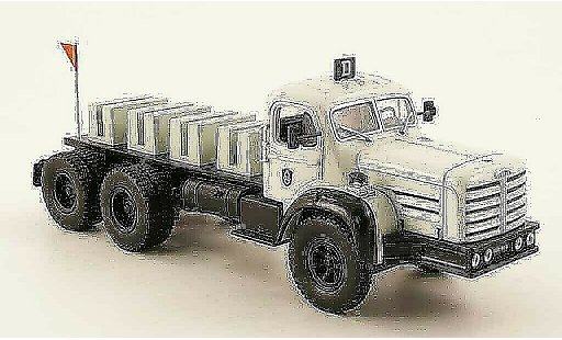 Berliet T100 camion 1/43 Norev TBO gris 1957 coche miniatura