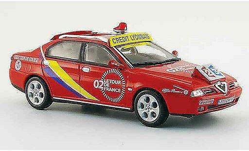 Alfa Romeo 166 berlina 1/43 Norev direction de course tour de france 2002 coche miniatura