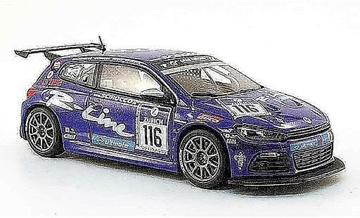 Volkswagen Scirocco R 1/43 Norev gt 24 no.116 line 24h nurburgring 2008 coche miniatura