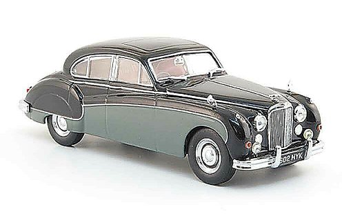 Jaguar MK 8 1/43 Oxford negro gris coche miniatura