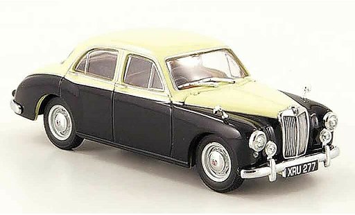 MG ZB Varitone 1/43 Oxford elfenbeinblanco negro coche miniatura
