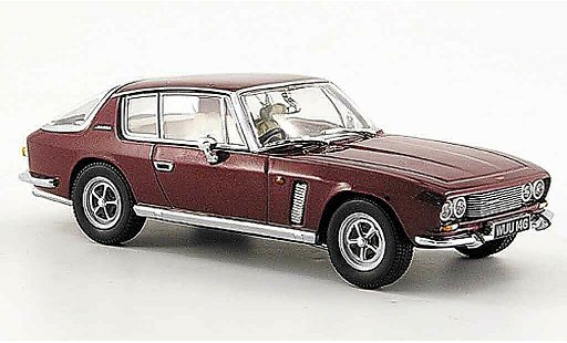 Jensen MK1 Base 1/43 Oxford Interceptor rojo coche miniatura