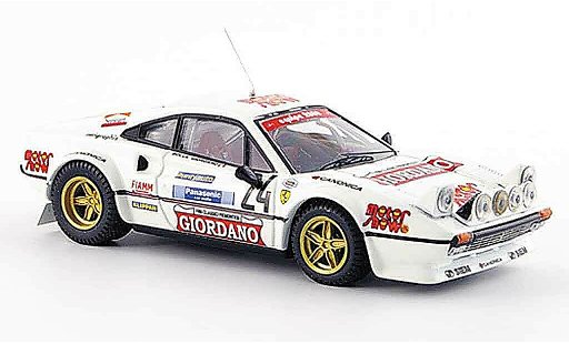Ferrari 308 GTB 1/43 Best gr. 4 rallye della luna no. 24 1980 coche miniatura