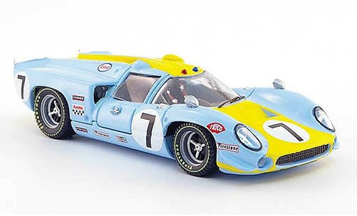 Lola T70 1968 1/43 Best Coupe No.7 Norinder/Axelsson 24h Le Mans coche miniatura