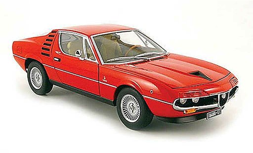 Alfa Romeo Montreal gt 1/18 Autoart rojo 1970 coche miniatura