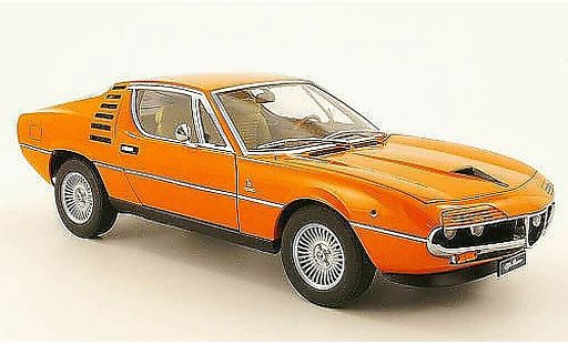 Alfa Romeo Montreal gt 1/18 Autoart naranja 1970 coche miniatura