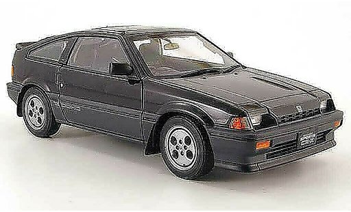 Honda CRX Si 1/18 Autoart ballade sports negro 1984 coche miniatura