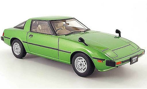 Mazda RX7 1978 1/18 Autoart savanna (sa) verde coche miniatura