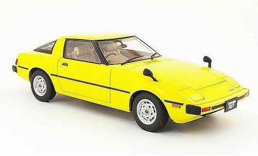 Mazda RX7 1978 1/18 Autoart savanna (sa) amarillo coche miniatura