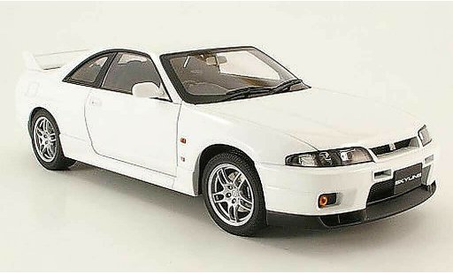 Nissan Skyline R33 1/18 Autoart gt-r v-spec blanco 1997 coche miniatura