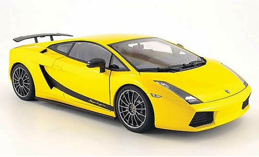 Lamborghini Gallardo Superleggera 1/18 Autoart amarillo 2007 coche miniatura