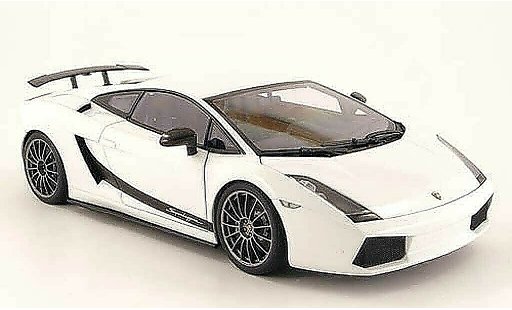 Lamborghini Gallardo Superleggera 1/18 Autoart blanco 2007 coche miniatura