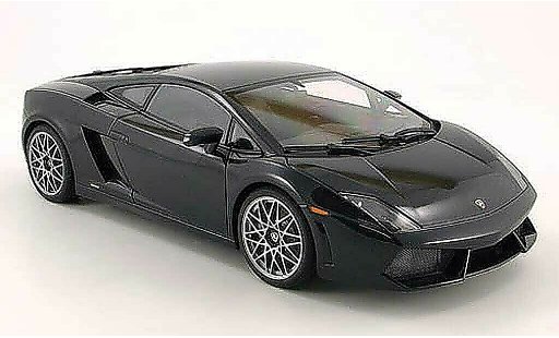 Lamborghini Gallardo LP560-4 LP560-4 1/18 Autoart negro 2008 coche miniatura