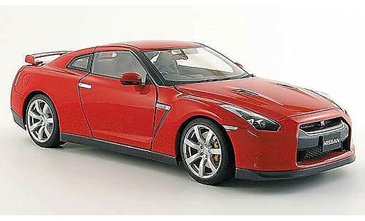 Nissan Skyline R35 1/18 Autoart gt-r rojo 2008 coche miniatura