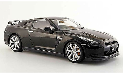 Nissan Skyline R35 1/18 Autoart gt-r negro 2008 coche miniatura