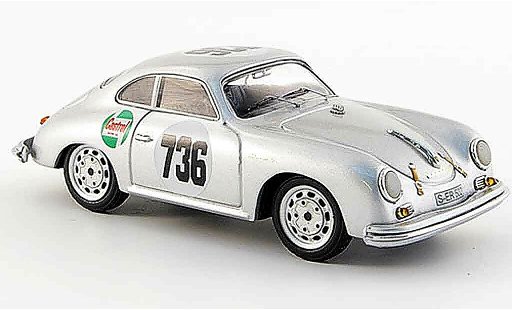 Porsche 356 1958 1/43 Schuco A Carrera No.736 Castrol ganador Caracas coche miniatura