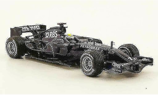 Toyota F1 Williams 1/43 Minichamps fw30 no.7 rbs n.rosberg 25. 27. februar 2008 coche miniatura