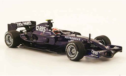 Toyota F1 Williams 1/43 Minichamps fw30 no.8 rbs k.nakajima 1. 3. februar 2008 coche miniatura