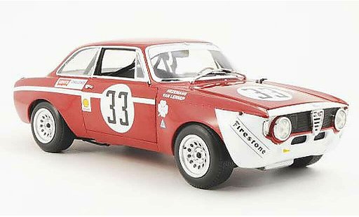 Alfa Romeo Giulia gt junior 1300 1/18 Minichamps GTA No.33 Hezemans/Van Lennep Jarama 1972 coche miniatura