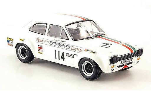 Ford Escort RS 1600 1/43 Minichamps No.114 Castrol Brands Hatch 1971 coche miniatura