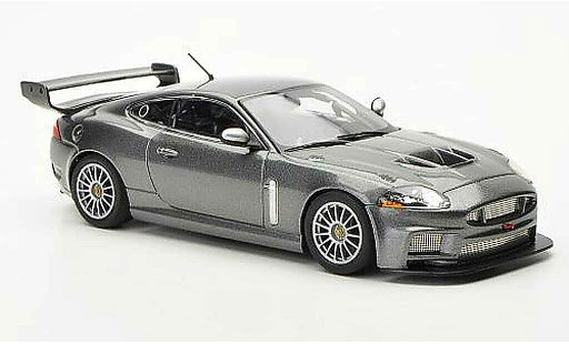 Jaguar XKR GT3 1/43 Minichamps Street gris 2008 coche miniatura