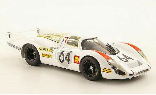 Porsche 908 1969 1/43 Minichamps L No.6Hermann/Larousse 24h Le Mans coche miniatura