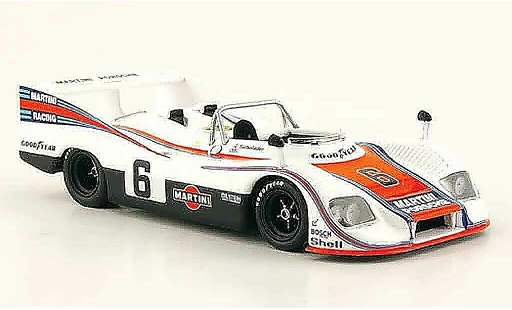 Porsche 936 1976 1/43 Minichamps 76 No.6 Martini ganador 500 KM Dijon coche miniatura
