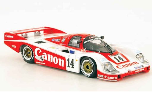 Porsche 956 1985 1/43 Minichamps L No.14 Canon 24h Le Mans coche miniatura