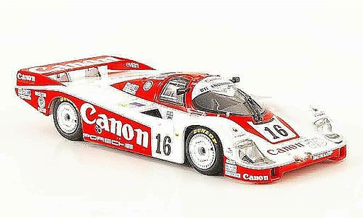 Porsche 956 1984 1/43 Minichamps L No.16 Canon 24h Le Mans coche miniatura