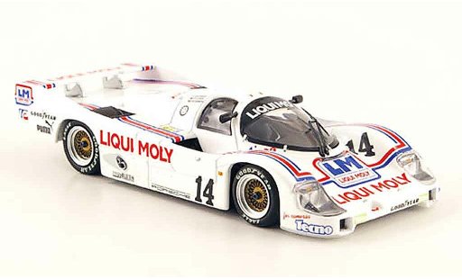 Porsche 956 1986 1/43 Minichamps No.14 Liqui Moly 24h Le Mans coche miniatura