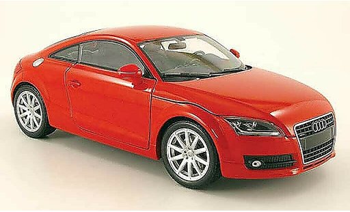 Audi TT coupe 1/18 Minichamps rojo 2006 coche miniatura