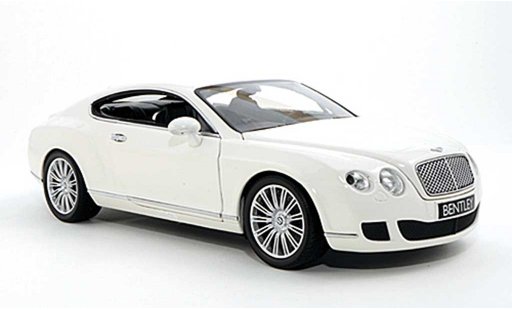 Bentley Continental GT 1/18 Minichamps blanco 2008 coche miniatura