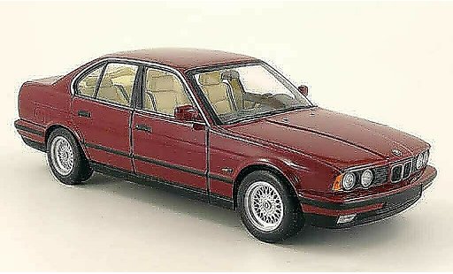 Bmw 535 berline 1/18 Minichamps 1988 i (e34) rojo coche miniatura