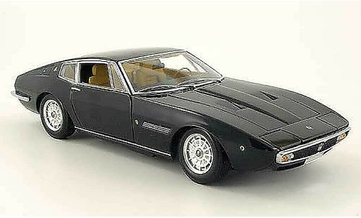 Maserati Ghibli coupe 1/18 Minichamps negro 1969 coche miniatura