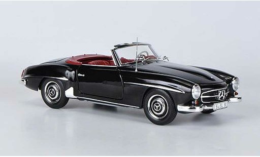 Mercedes 190 Base 1/18 Minichamps (W 121) negro 1955 coche miniatura