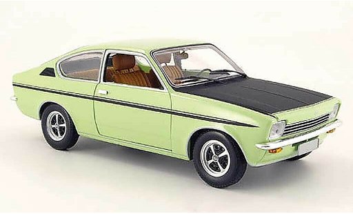 Opel Kadett C coupe 1/18 Minichamps c sr verde 1976 coche miniatura