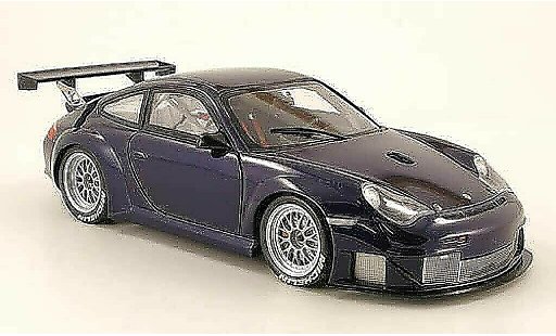 Porsche 911 GT3 RSR 1/18 Minichamps aco basic azul 2004 coche miniatura