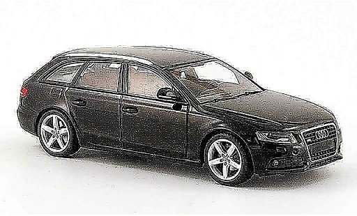 Audi A4 avant 1/43 Minichamps negro 2007 coche miniatura