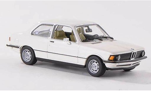 Bmw 318 coupe 1/43 Minichamps E21 i (E21) blanco 1975 coche miniatura